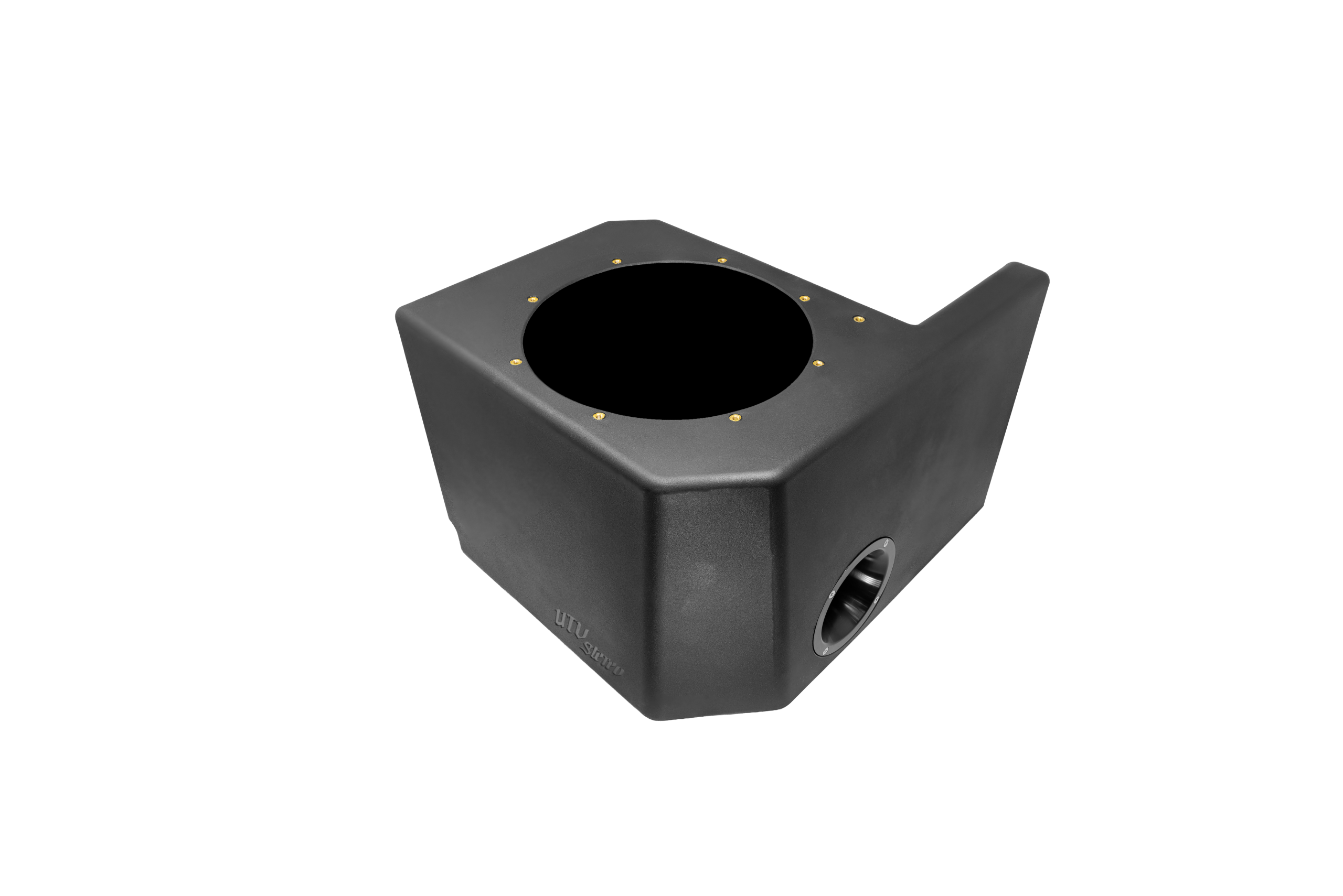 Polaris® Ranger 1500 10" Vented Passenger Subwoofer Enclosure V2 – Unloaded | UTVS-RNG-VENC-PASS-10