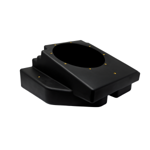 Can-Am® Maverick R 10" Rear Driver Subwoofer Enclosure (4-SEAT MODELS) – Unloaded | UTVS-R-ENC-DRIVER-4R