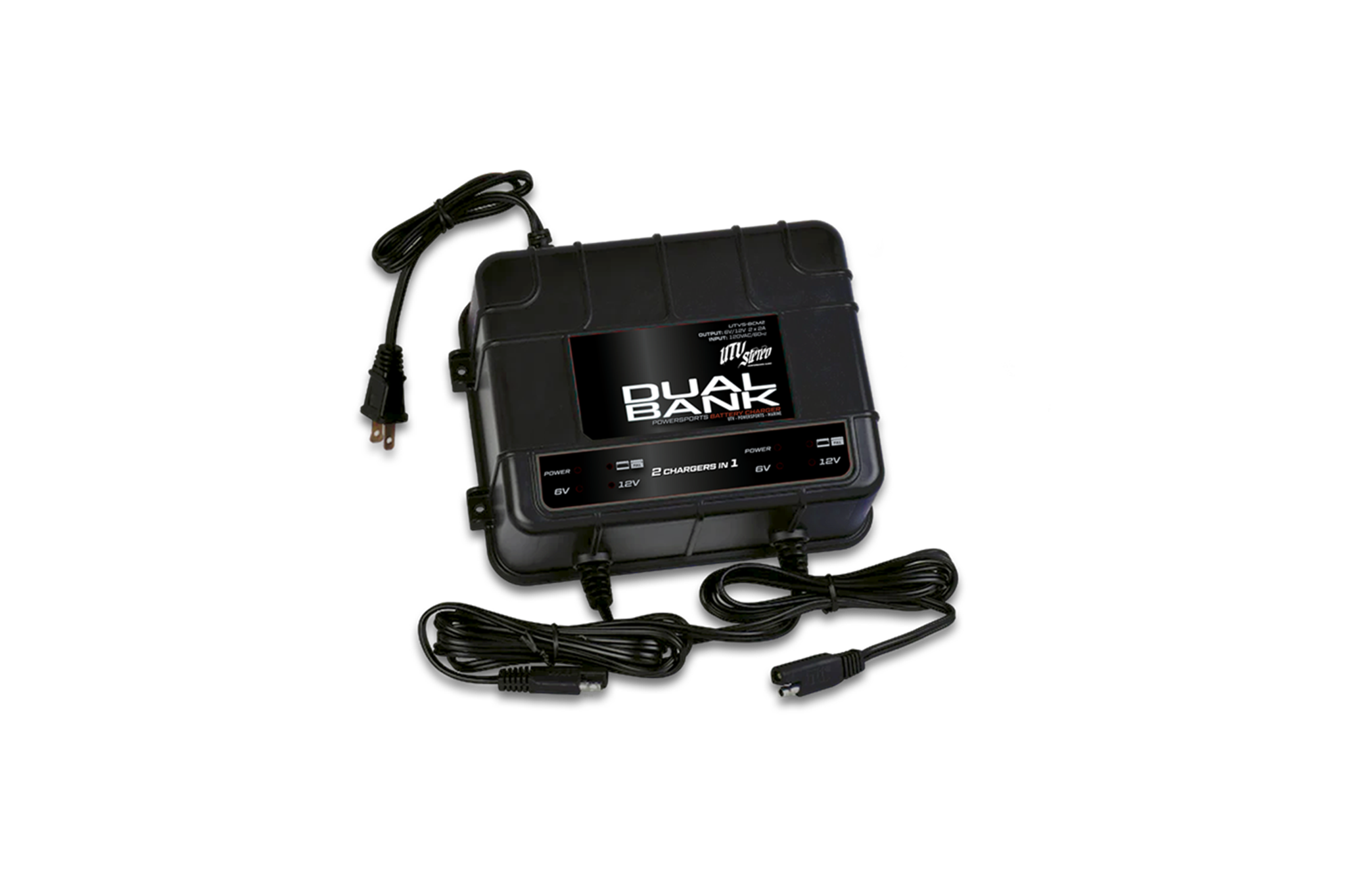 Dual-Bank Battery Charger / Maintainer | UTVS-BCM2