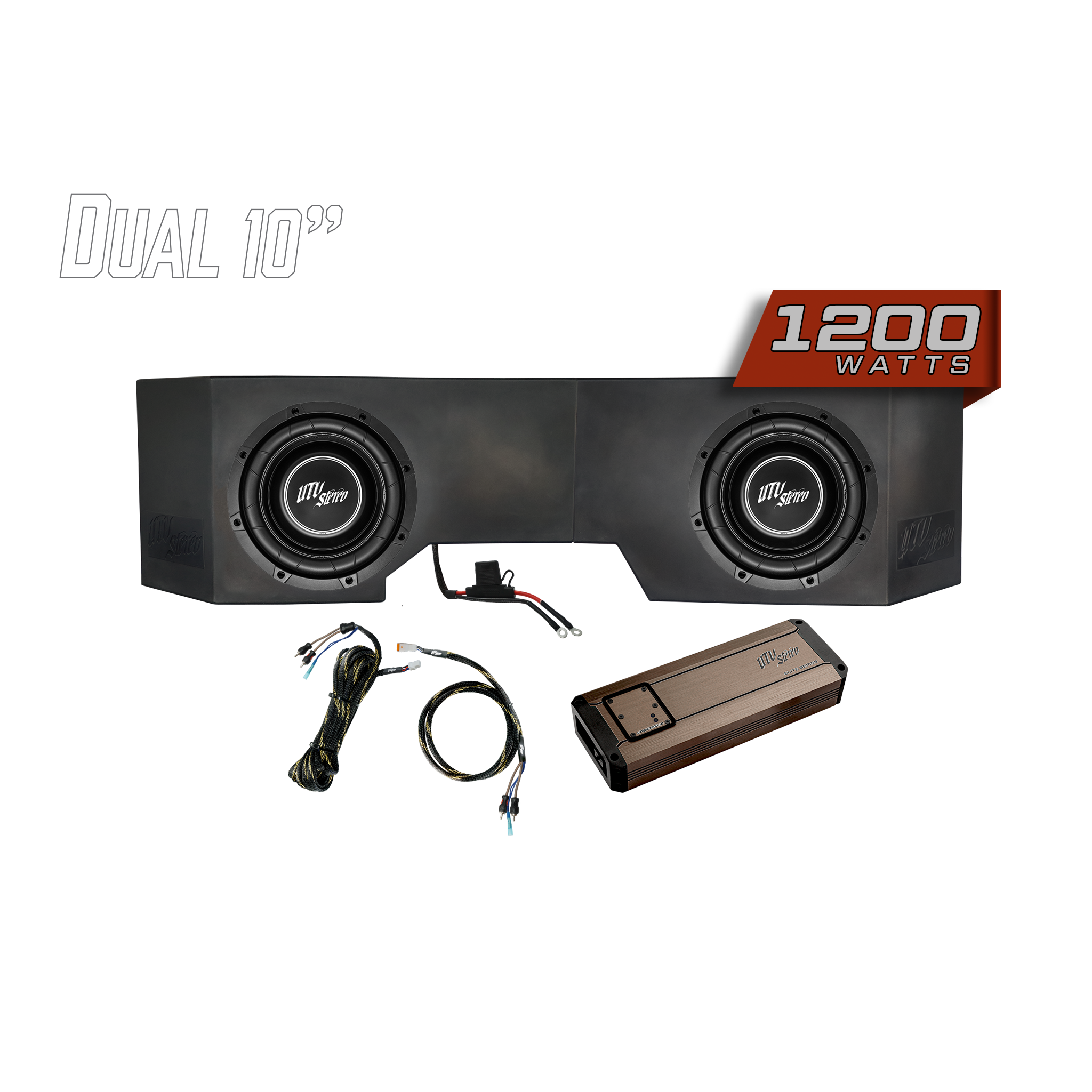 Can-AmÂ® Defender 1200W Subwoofer Kit | UTVS-DEF-SUB-1200-2