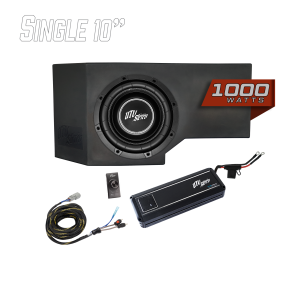 Can-Am® Defender HD11 1000W Single 10" Subwoofer Kit | UTVS-DEF2-1000-1-GO
