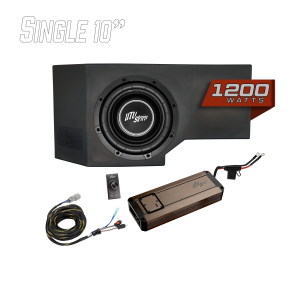 Can-Am® Defender HD11 1200W Single 10" Subwoofer Kit | UTVS-DEF2-1200-1-GO
