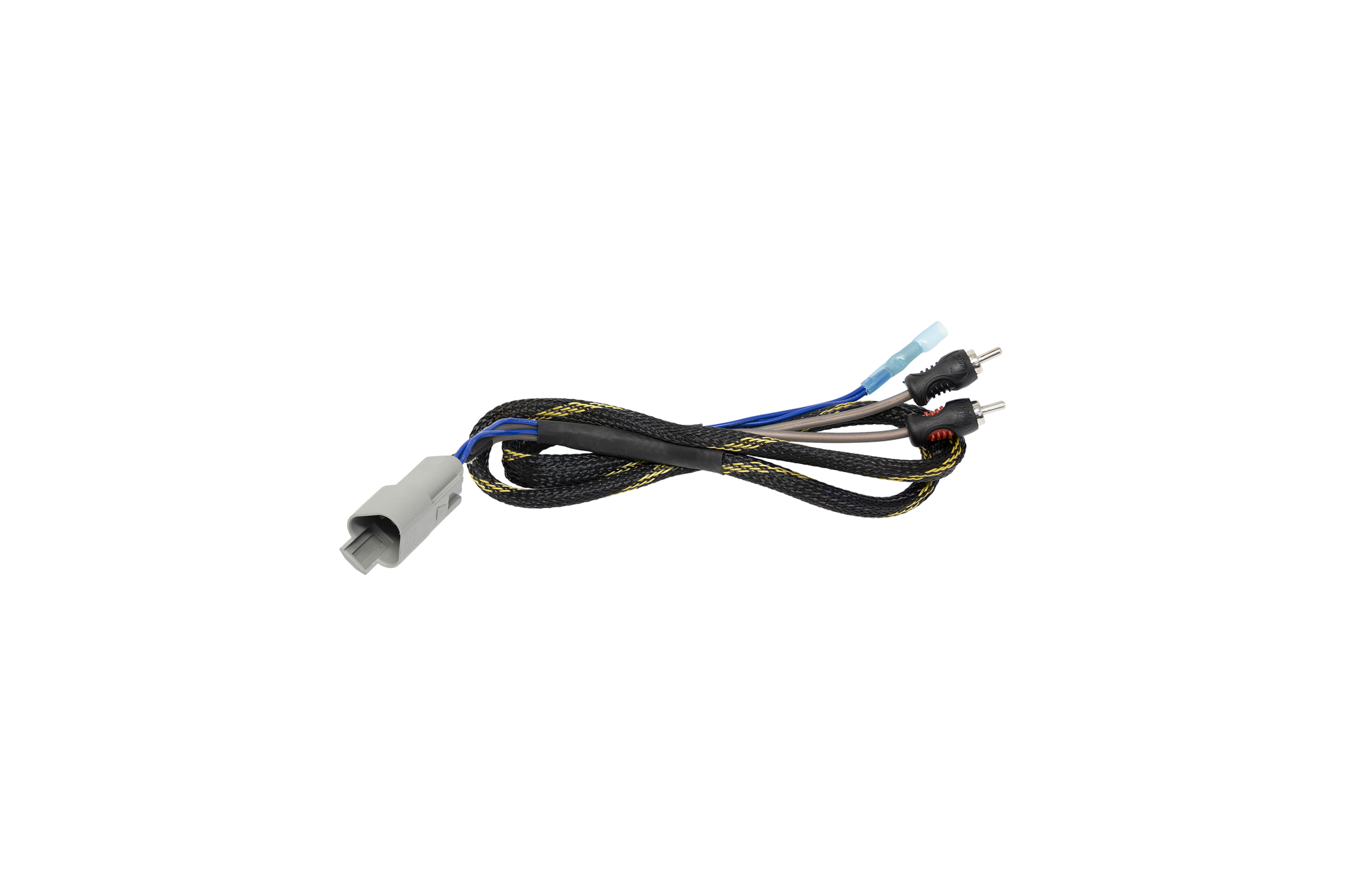 UTV Stereo Defender HD11 BRP GO! Subwoofer RCA Output Harness - 3' | UTVS-DEF2-GO-SUB-OUT-3