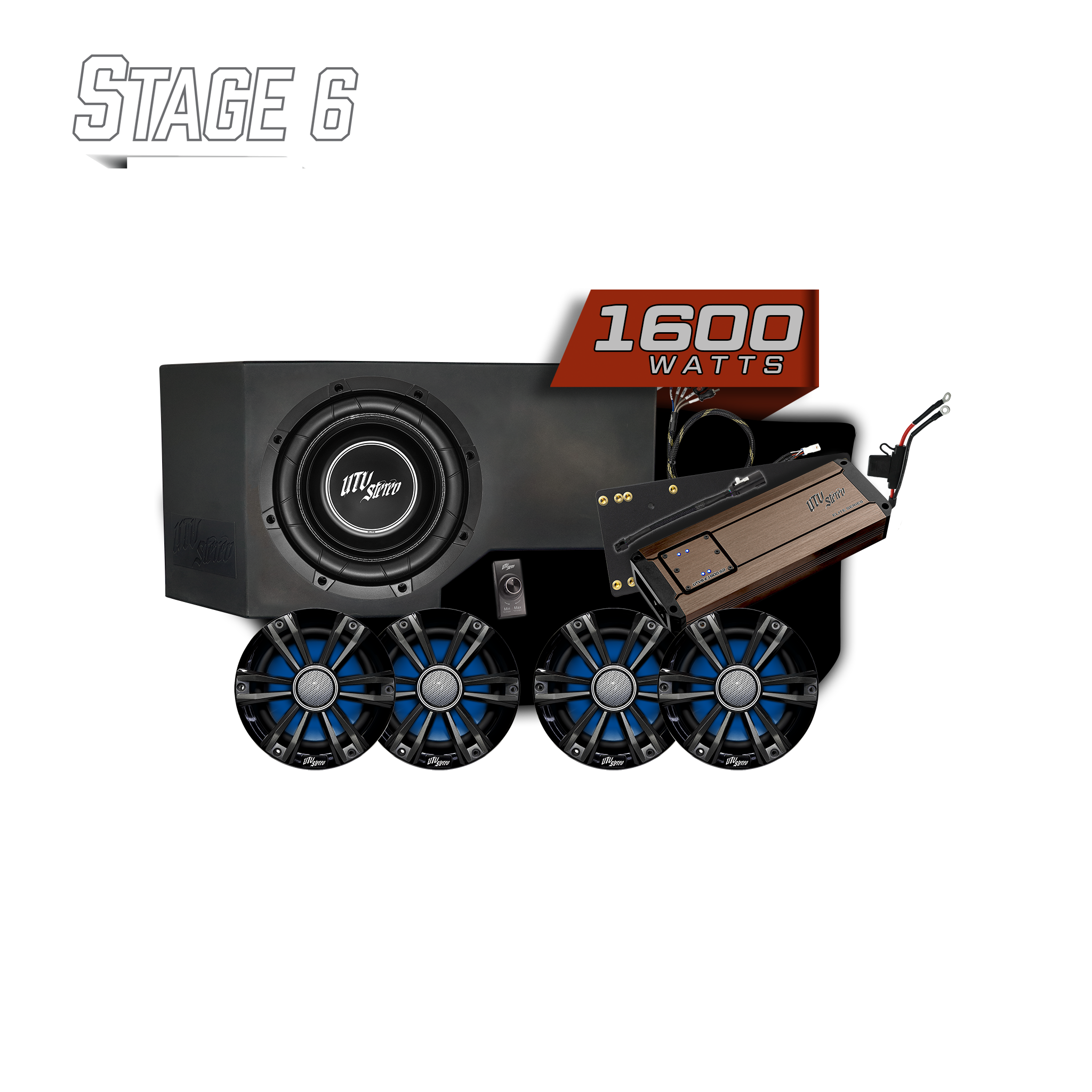 Can-Am® Defender HD11 BRP GO! Stage 6 Stereo Kit | UTVS-DEF2-S6-GO