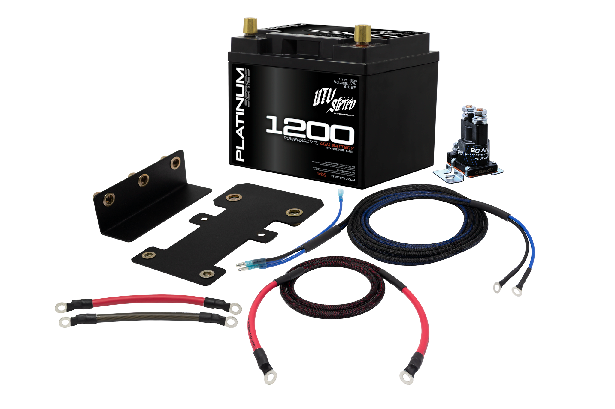 Kawasaki Teryx H2 2nd Battery Kit | UTVS-H2-2BATT-KIT