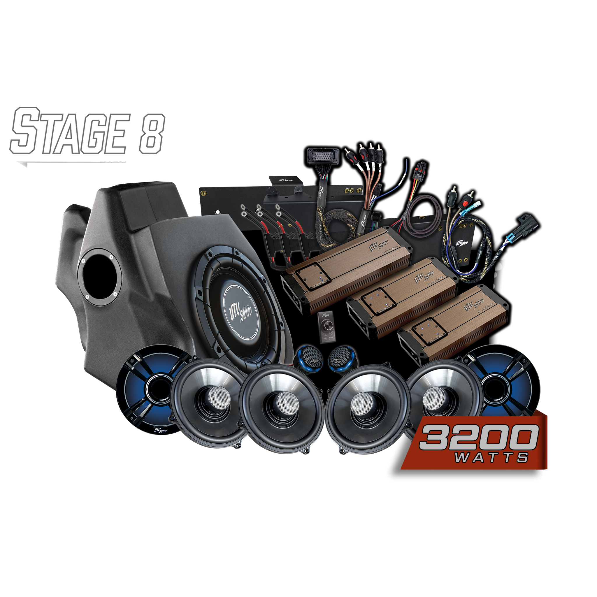 '20-'24 RZR® Pro Series Ride Command® Stage 7 Stereo Kit | UTVS-PRO-S7-RC
