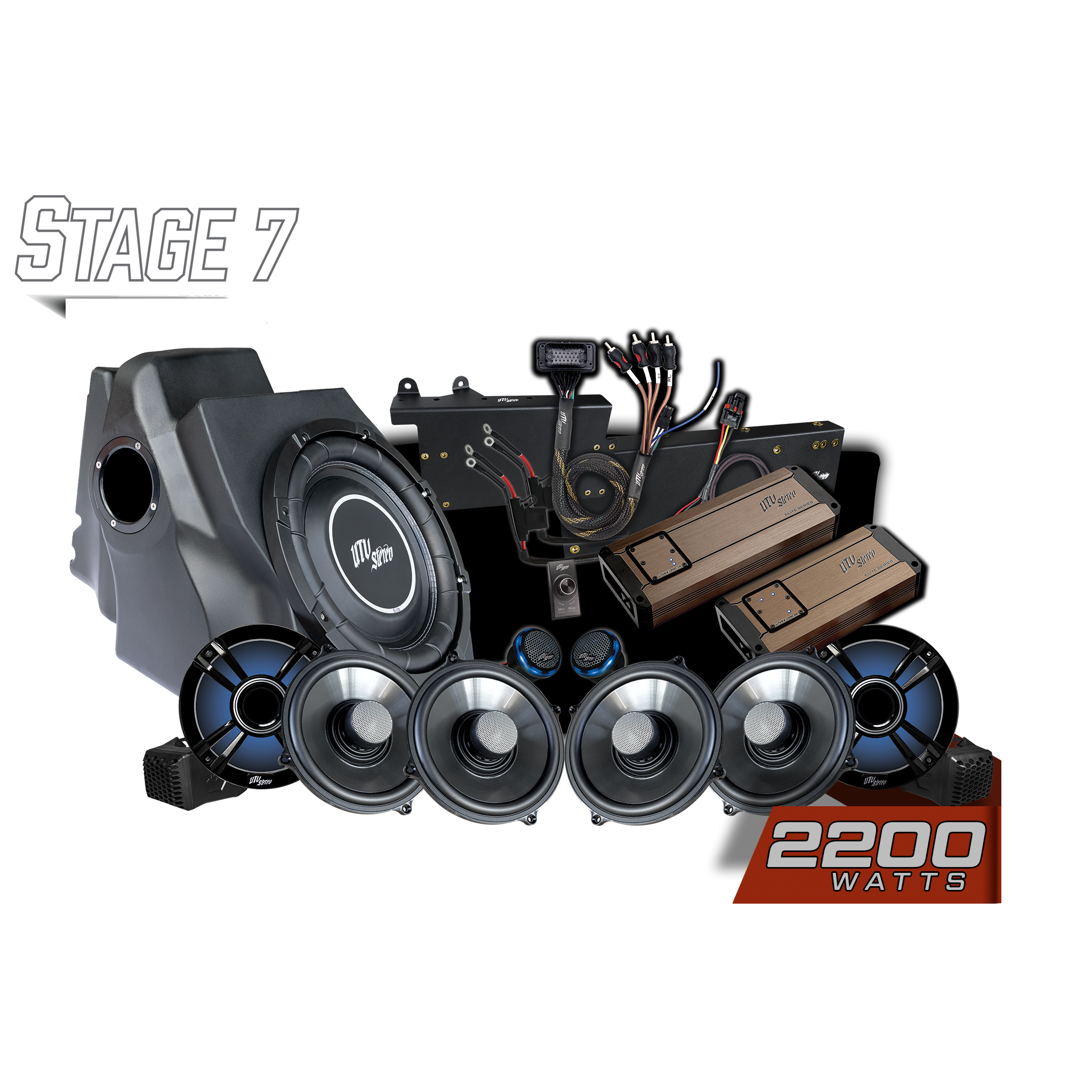 '25-'26 RZR® Pro Series Ride Command® Stage 7 Stereo Kit | UTVS-PRO2-S7-RC