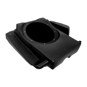 Can-Am® Maverick R 10" Front Passenger Subwoofer Enclosure (4-SEAT MODELS) – Unloaded | UTVS-R-ENC-PASS-4F