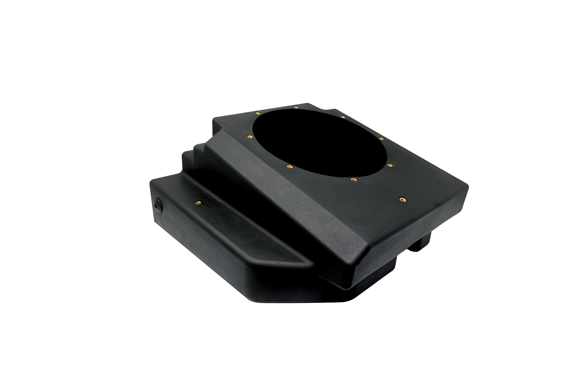 Can-Am® Maverick R 10" Rear Passenger Subwoofer Enclosure (4-SEAT MODELS) – Unloaded | UTVS-R-ENC-PASS-4R