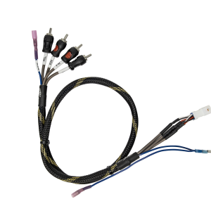 Can-Am® Maverick R BRP GO Front & Rear RCA Output Harness + Remote | UTVS-R-GO-RCA-OUT