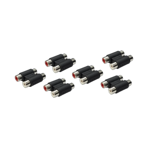 UTV Stereo RCA Barrel Connectors Female (6-Pack) | UTVS-RCA-BARREL-3