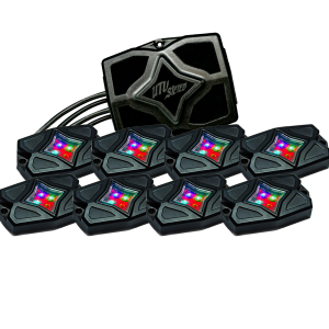 RGBW Rock Light Kit - 8pcs | UTVS-RLKIT8