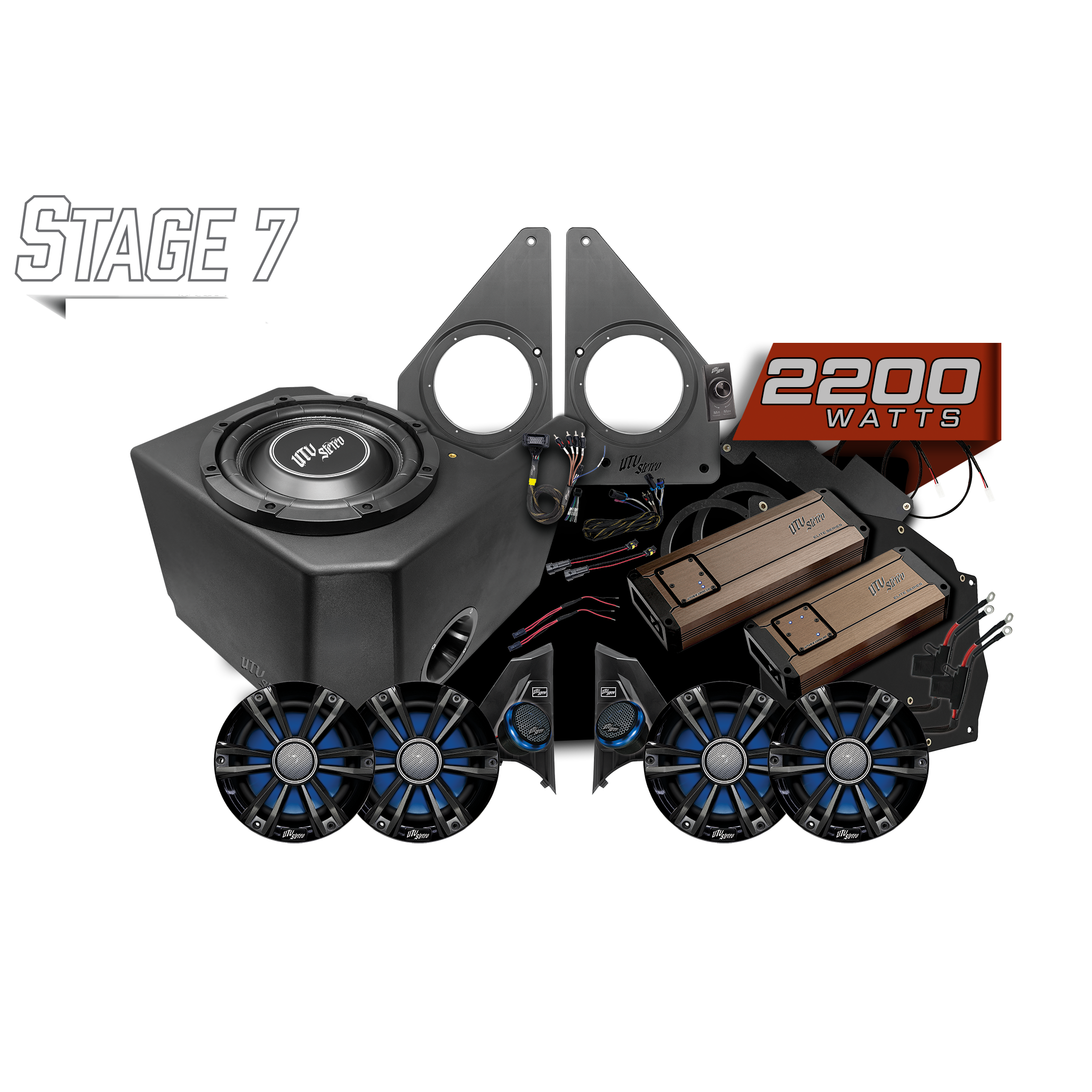 Polaris Ranger 1500 Ride Command® Stage 7 Stereo Kit | UTVS-RNG-S7-RC