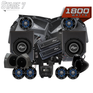 Can-Am® X3 Signature Series Stage 7 Stereo Kit | UTVS-X3-S7-S