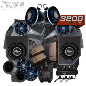 Can-Am® X3 Elite Series Stage 8 Stereo Kit | UTVS-X3-S8-E