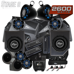 Can-Am® X3 Signature Series Stage 8 Stereo Kit | UTVS-X3-S8-S