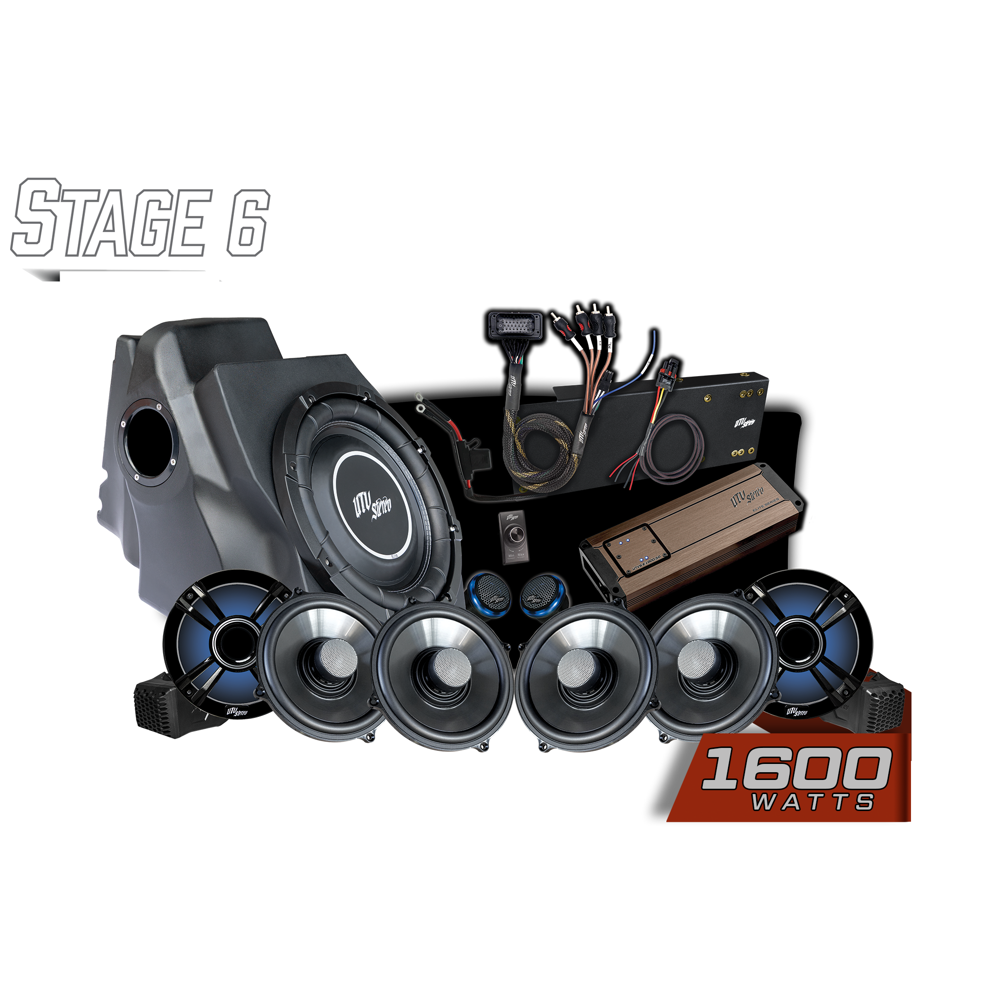 '25-'26 RZR® Pro Series Ride Command® Stage 6 Stereo Kit | UTVS-PRO2-S6-RC
